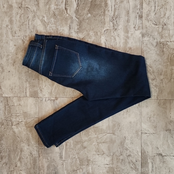 Fashion Nova  High Waisted Distressed Ripped Jeans Size 5/6 - Picture 1 of 5